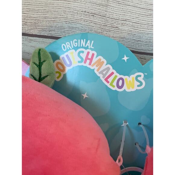 Cherry Squishmallows Set of Two Cherries Plush Food Collectible Doll 11"H - Picture 10 of 12